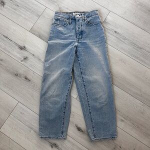 Madewell Balloon Jeans in Hewes Wash
